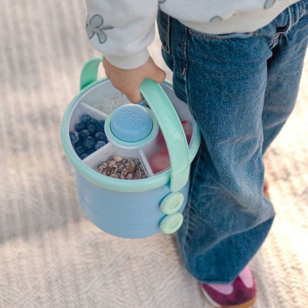 GoBe -  Kids' On-the-Go Lunch Stack - Twinberry Blue - Picture 3 of 8